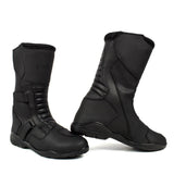 SHUA SHADOW WP Motorcycle Leather Boots Black