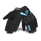 SHUA SHOT Moto Textil Senhora Luvas Preto Turqios – Maximomoto PT