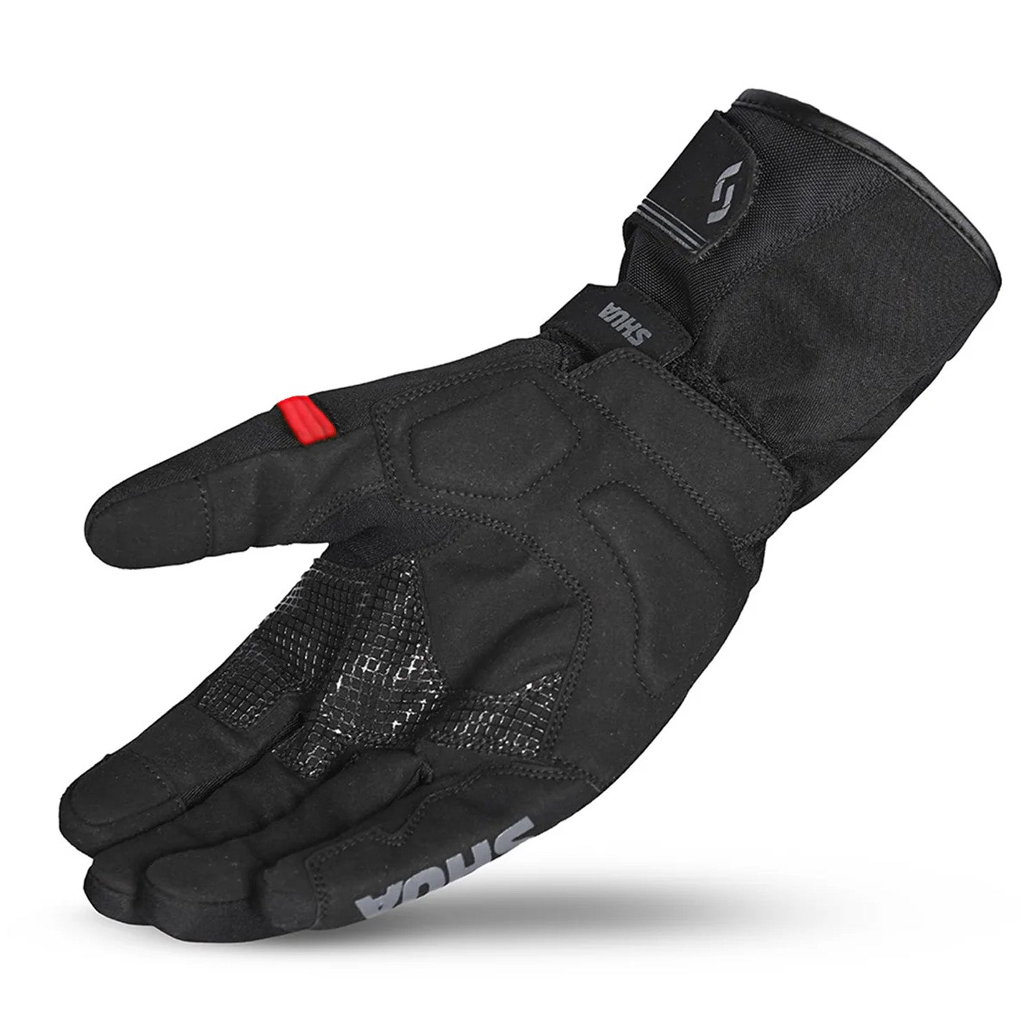 SHUA SNOW SEAL Luvas De Moto Inverno Preto Vermelho – 3 – Maximomoto PT