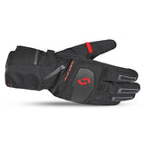 SHUA SNOW SEAL Luvas De Moto Inverno Preto Vermelho