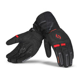 SHUA SNOW SEAL Motorcycle Gloves Winter Black Red – Maximomoto PT