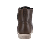SHUA STREET WP Botas De Moto Couro Homem Marrom