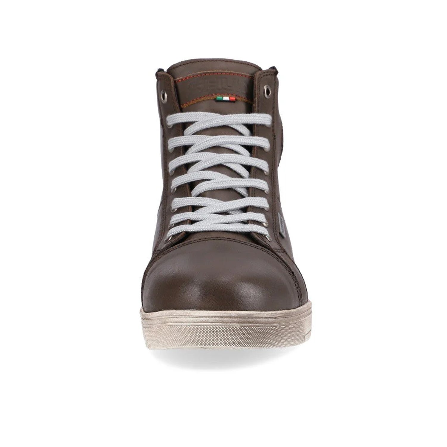 SHUA STREET WP Botas De Moto Couro Homem Marrom – 4 – Maximomoto PT