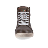 SHUA STREET WP Botas De Moto Couro Homem Marrom