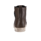 SHUA STREET WP Botas De Moto Couro Homem Marrom