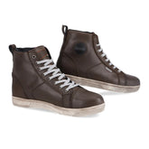 SHUA STREET WP Men's Leather Motorcycle Boots Brown – Maximomoto PT