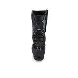SHUA SUPER TECH Moto Couro Botas Preto Cinza