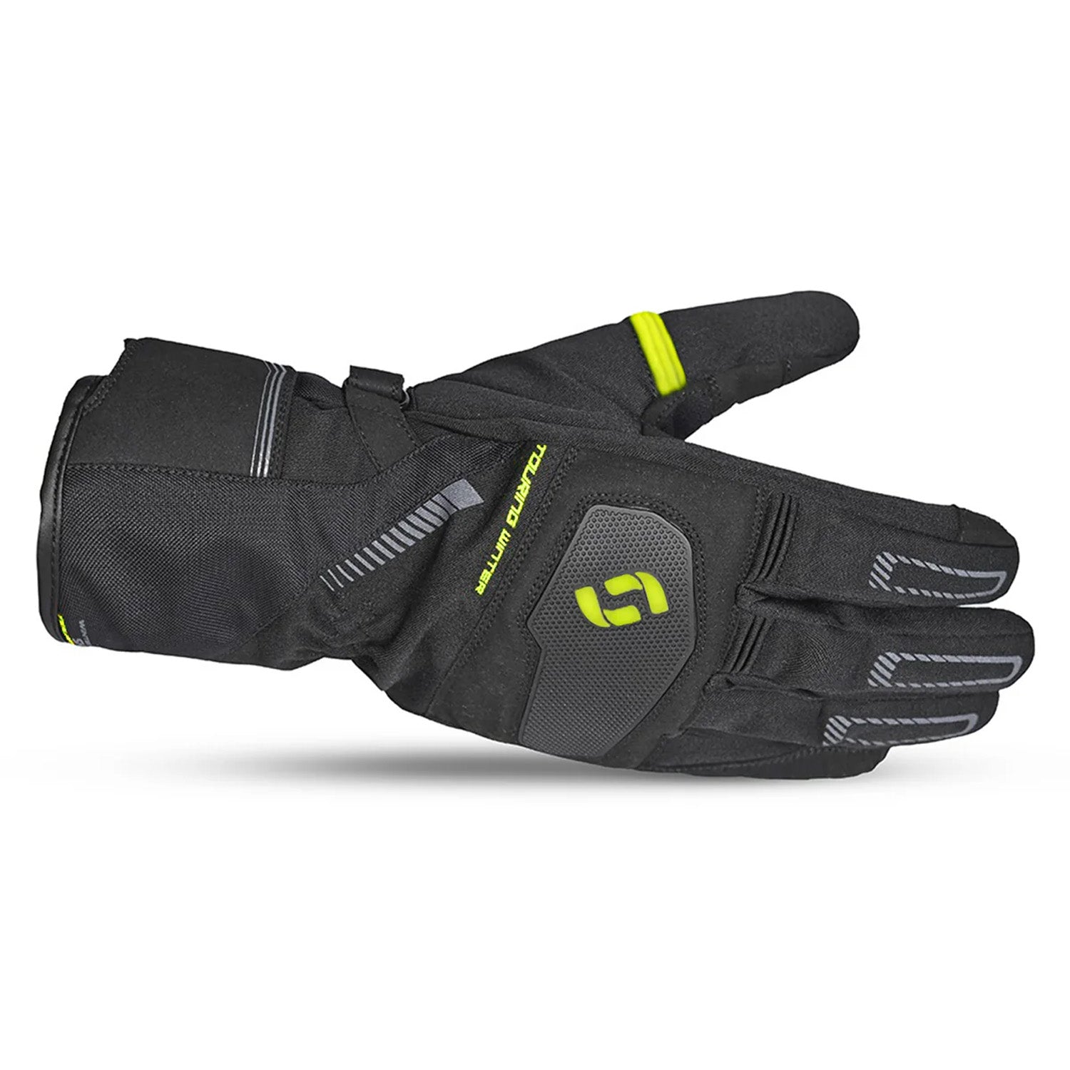 SHUA Snow Seal Motorcycle Winter Gloves Black Yellow – 2 – Maximomoto PT
