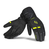 SHUA Snow Seal Motorcycle Winter Gloves Black Yellow – Maximomoto PT