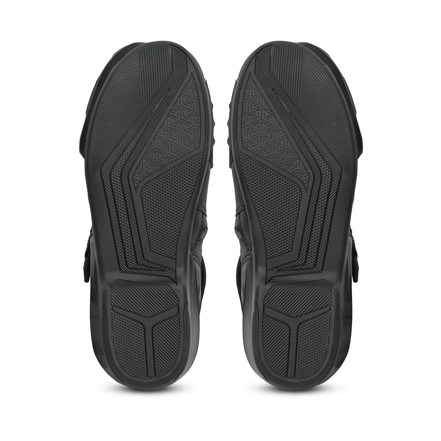 SHUA - Track Botas Negro - Imagem da alma inferior de Boots