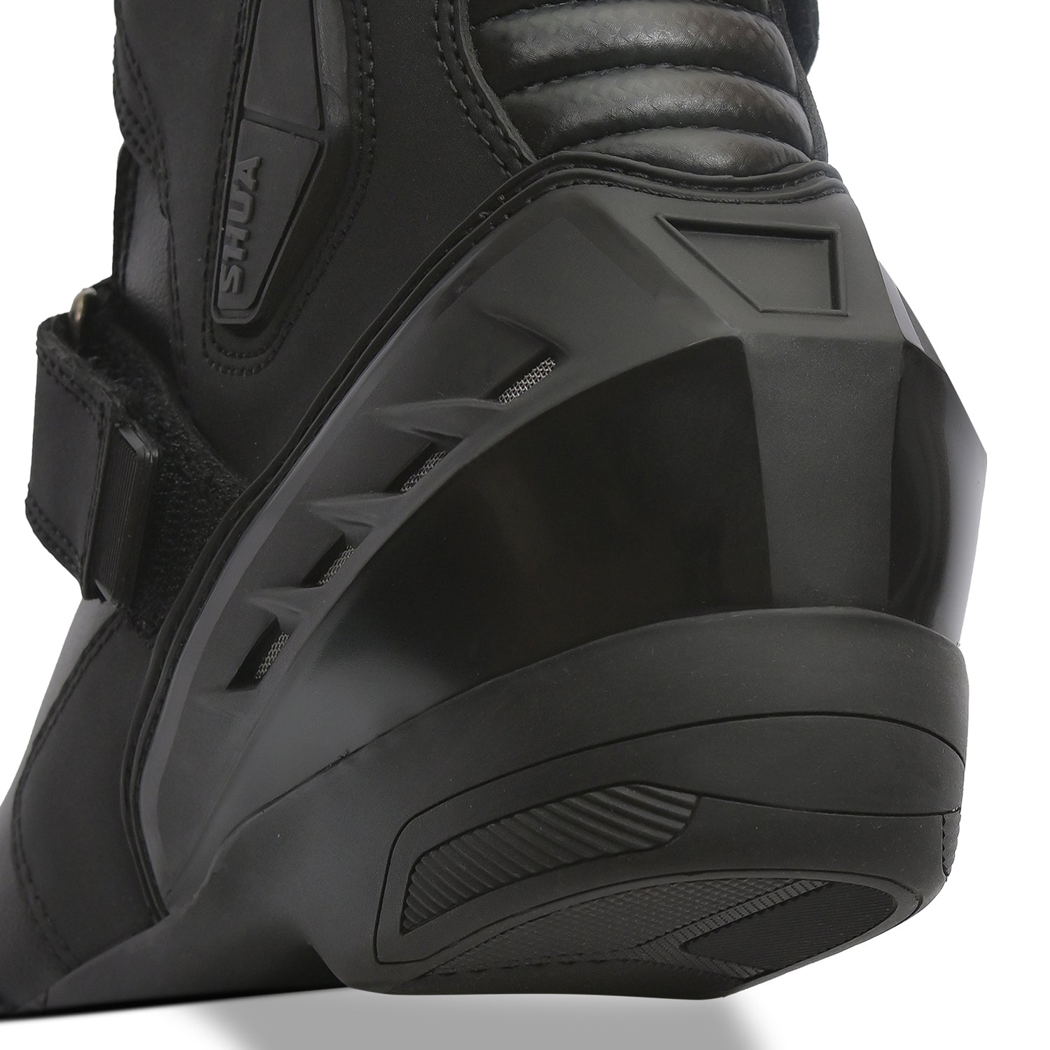 SHUA - Track Botas Negro - Imagem do verso de Boots