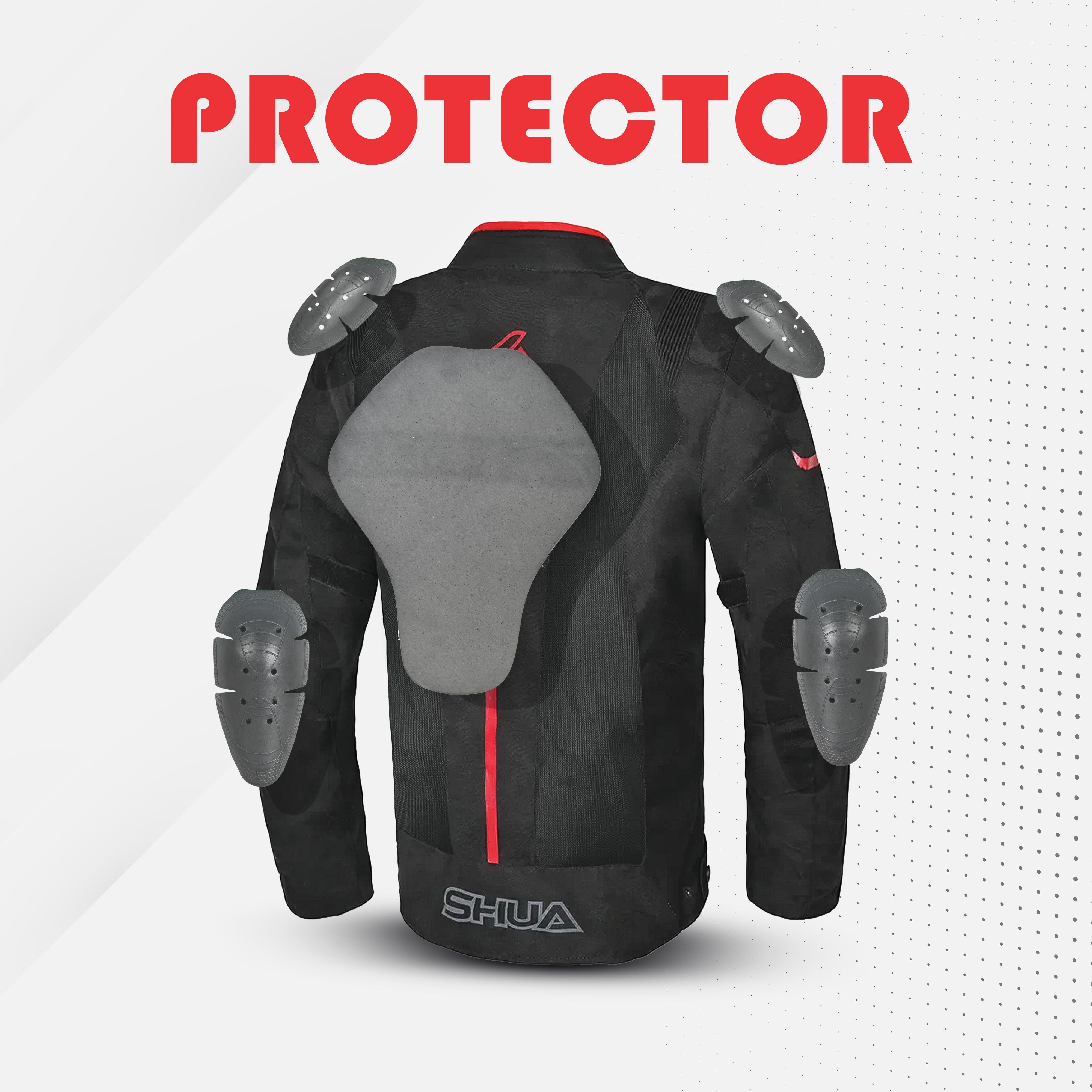 SHUA GRAVITY LITE Moto Homem Textil Casacos Preto Amarelo – 12 – Maximomoto PT