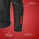 SHUA GRAVITY Textil Lite Moto Homem Casacos Preto Azul Cinzento