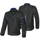 SHUA GRAVITY Textil Lite Moto Homem Casacos Preto Azul Cinzento - Imagem dupla de Casacos