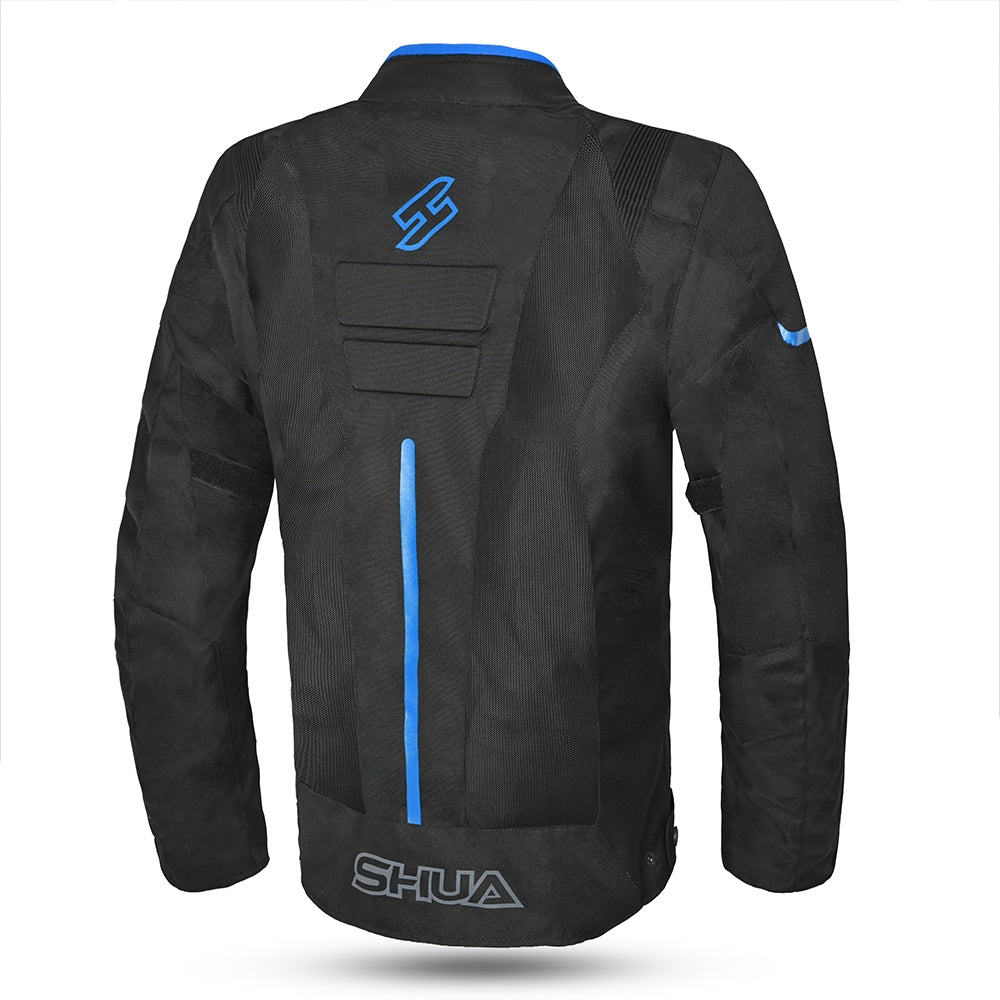 SHUA GRAVITY Textil Lite Moto Homem Casacos Preto Azul Cinzento – 3 – Maximomoto PT