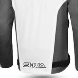 SHUA IMMORTAL Moto Casaco Gelo Antracite Preto - Imagem central traseira da Casacos