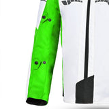 SHUA IMMORTAL Moto Casaco Gelo Verde Preto - Imagem frontal direita da Casacos