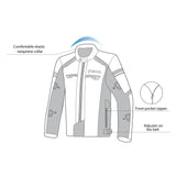 SHUA IMMORTAL Moto Casaco Gelo Verde Preto - Imagem vetorial 2 de Casacos