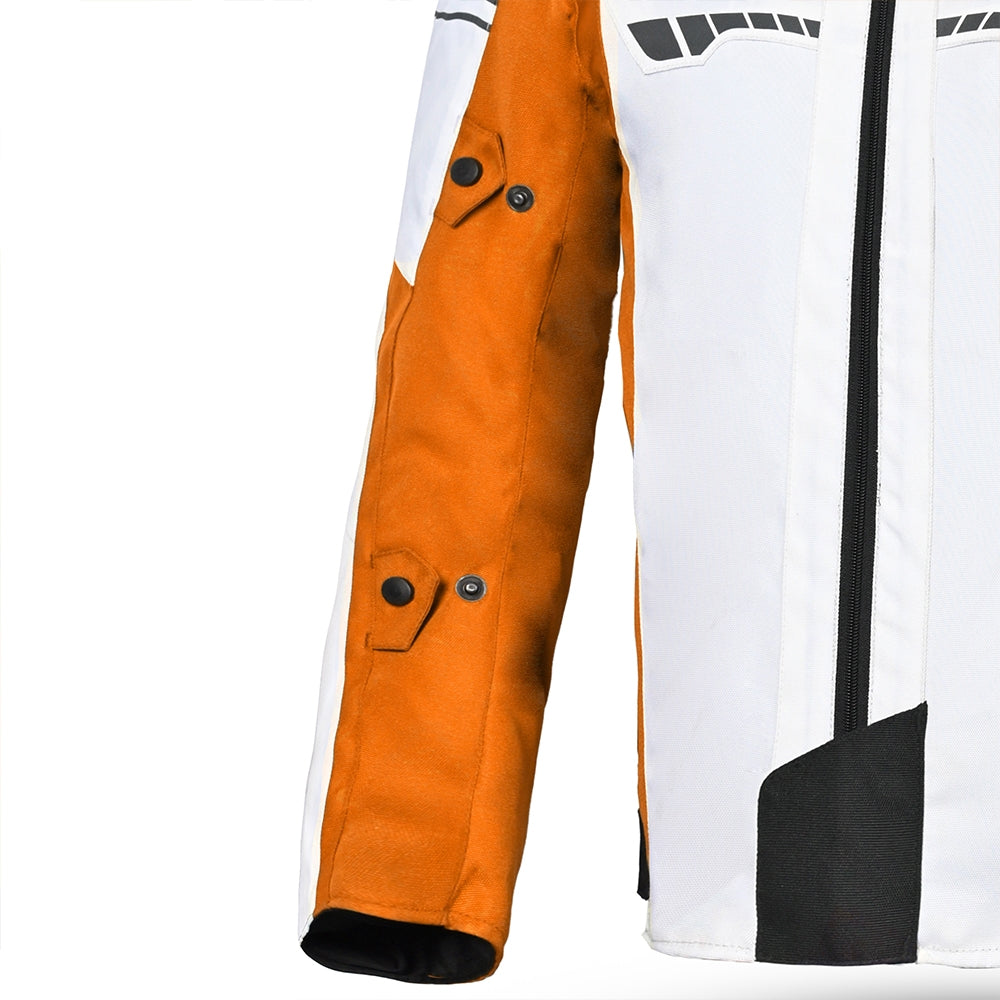 SHUA IMMORTAL Motorcycle Jacket Ice Orange Black – 9 – Maximomoto PT