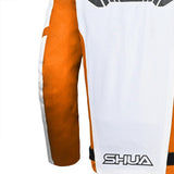 SHUA IMMORTAL Moto Casaco Laranja Gelo Preto - Imagem traseira esquerda da Casacos