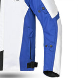 SHUA IMMORTAL Moto Casacos Gelo Azul Preto- Imagem frontal esquerda da Casacos