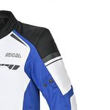 SHUA IMMORTAL Moto Casacos Gelo Azul Preto - Imagem frontal esquerda da Casacos