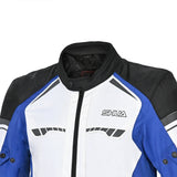 SHUA IMMORTAL Moto Casacos Gelo Azul Preto - Imagem frontal superior da Casacos