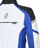 SHUA IMMORTAL Moto Casacos Gelo Azul Preto - Imagem traseira direita da Casacos