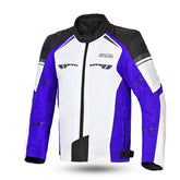 SHUA IMMORTAL Motorcycle Jackets Ice Blue Black – Maximomoto PT
