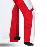 SHUA IMMORTAL Moto Casacos Gelo Preto Vermelho - Imagem frontal esquerda da Casacos