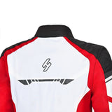 SHUA IMMORTAL Moto Casacos Gelo Preto Vermelho - Imagem parte superior costas Casacos