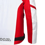 SHUA IMMORTAL Moto Casacos Gelo Preto Vermelho - Imagem traseira direita da Casacos