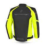 SHUA IMMORTAL Moto Cascos Preto Fluorescente Amarelo