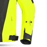 SHUA IMMORTAL Moto Cascos Preto Fluorescente Amarelo - Imagem frontal esquerda da Casacos