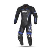 SHUA INFINITY 1 PC Motorcycle Men's Suits Black Blue – Maximomoto PT