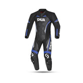 SHUA INFINITY 1 PC Moto Homem Fatos Preto Azul - imagem frontal do terno