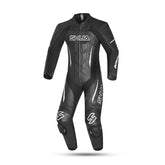 SHUA INFINITY 1 PC Motorcycle Men's Suits Black White – Maximomoto PT