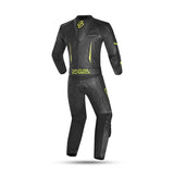 SHUA INFIITY 1 PC Fatos De Moto Homem Preto Fluor Amarillo