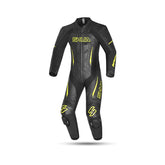 SHUA INFINITY 1 PC Moto Homem Fatos Preto Fluorescente Amarelo - Imagem frontal terno