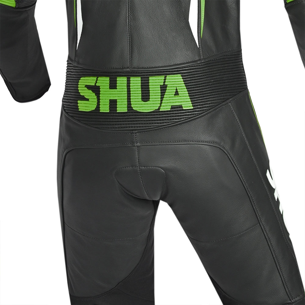SHUA INFINITY 1 PC Moto Homem Fatos Preto Verde - Imagem inferior do terno