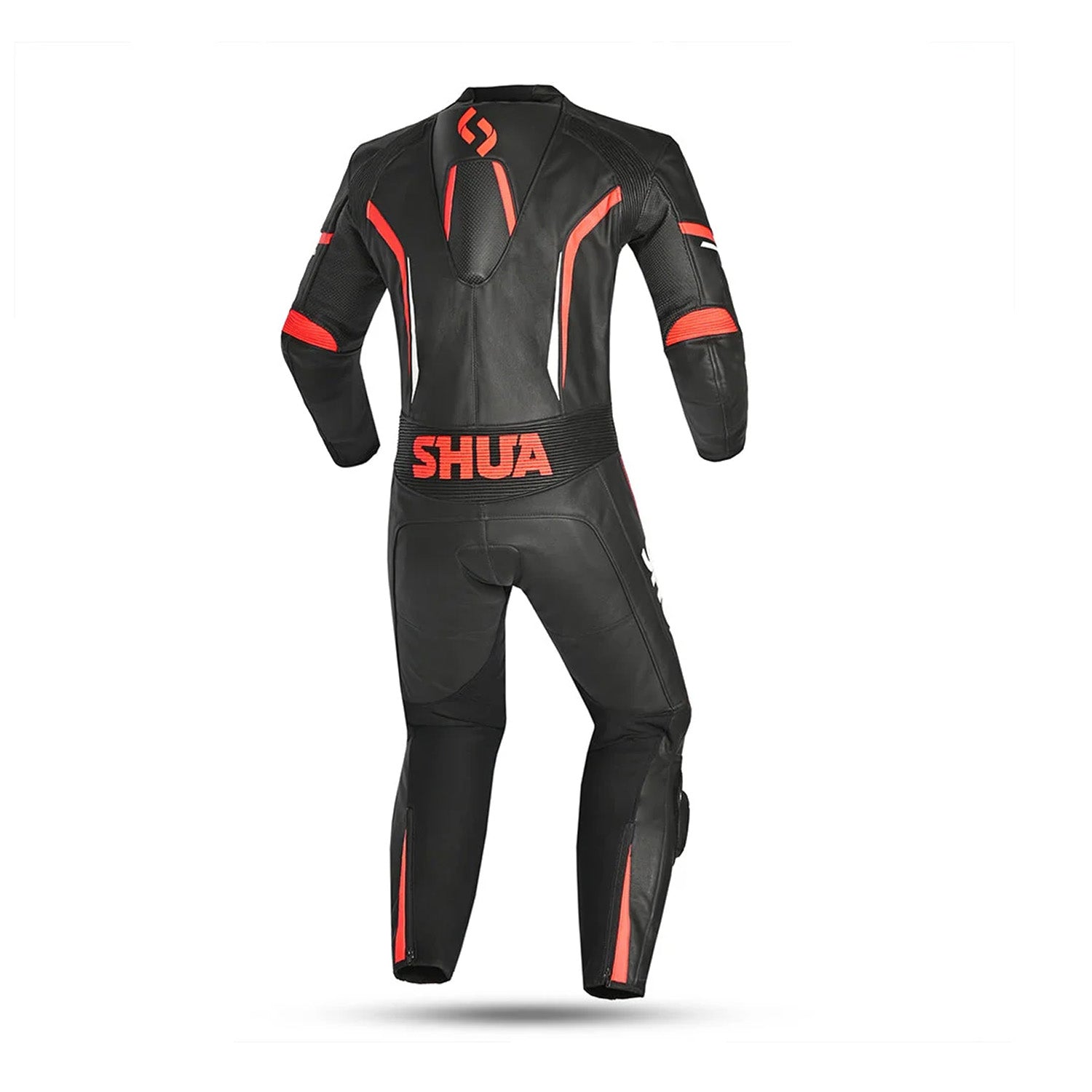 SHUA INFINITY 1 PC Motorcycle Men's Suits Black Red – 3 – Maximomoto PT