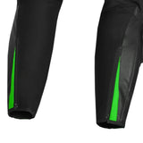 SHUA INFINITY 1 PC Motorcycle Men's Suits Black Green