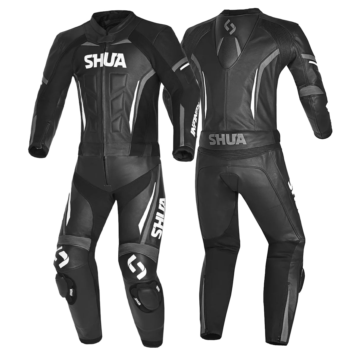 SHUA MONO 2 PC INFINITY Moto Homem Fatos Preto Antracite - Imagem dupla de ternos