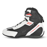 SHUA PULSE Moto Urban Botas Preto Branco Vermelho