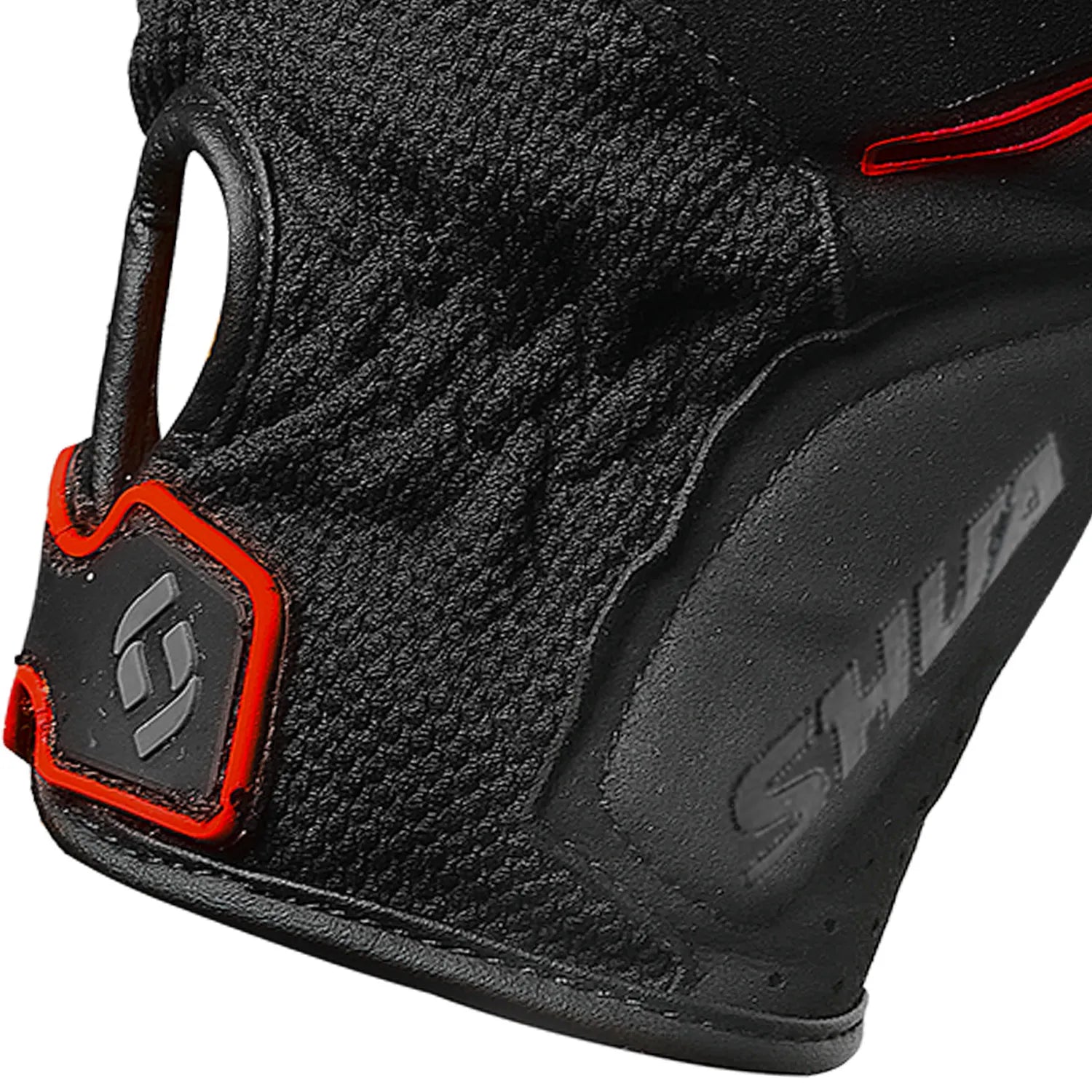 SHUA SEA BREEZE Luvas De Moto Preto Vermelho – 6 – Maximomoto PT