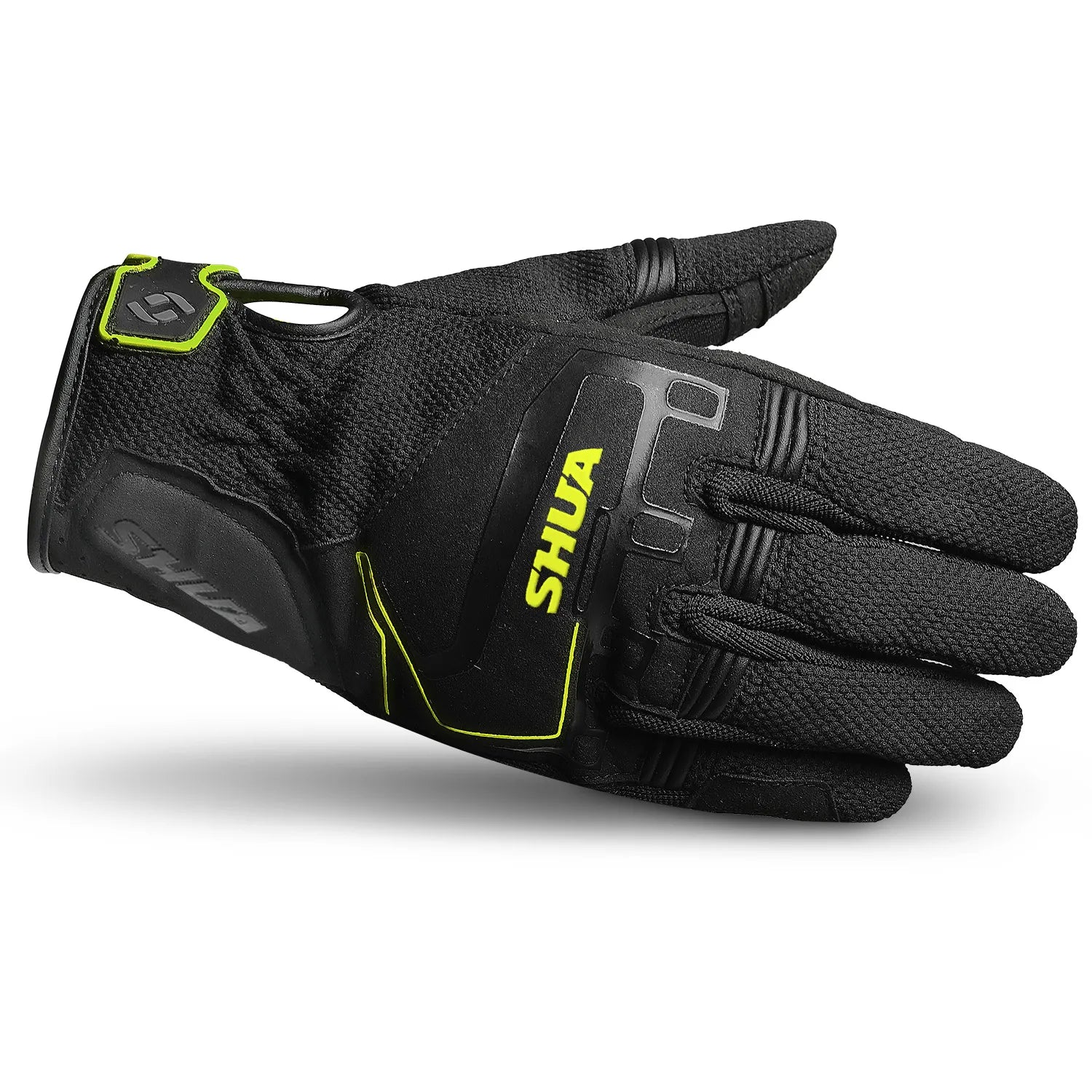 SHUA SEA BREEZE Luvas De Moto Preto Amarillo – 2 – Maximomoto PT