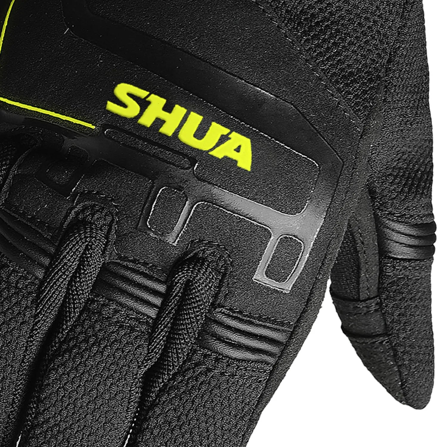 SHUA SEA BREEZE Luvas De Moto Preto Amarillo – 5 – Maximomoto PT