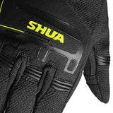 SHUA SEA BREEZE Luvas De Moto Preto Amarillo