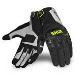 SHUA SEA BREEZE LUVAS DE MOTO PRETO CINZA AMARILLO FLUOR – Maximomoto PT
