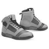 SHUA SHIFT STIVALI Moto Couro Botas Cinza - Imagem dupla de botas